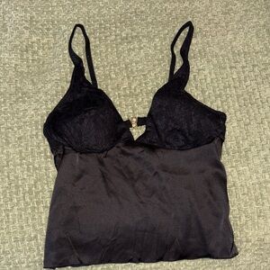 Elegant Black Lace Camisole